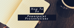 Presentations for beginners